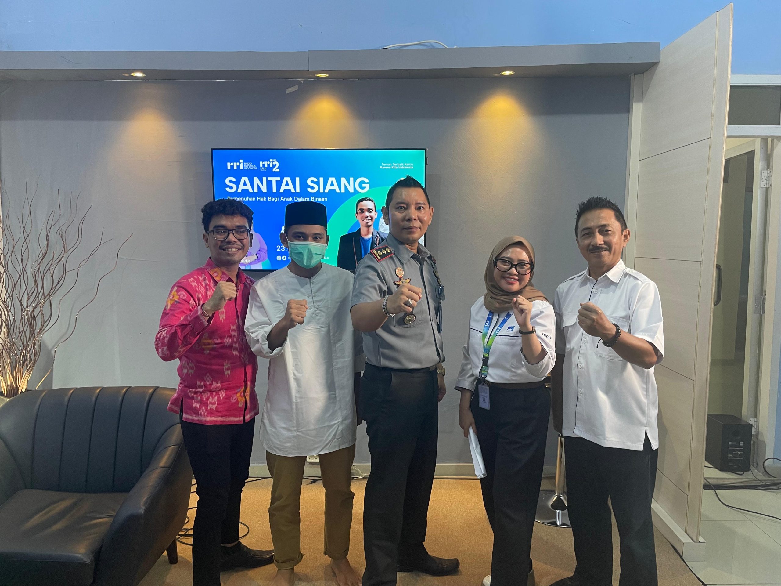 Live Studio RRI Spesial HAN 2024, LPKA Palu Bahas Pemenuhan Hak Bagi ...